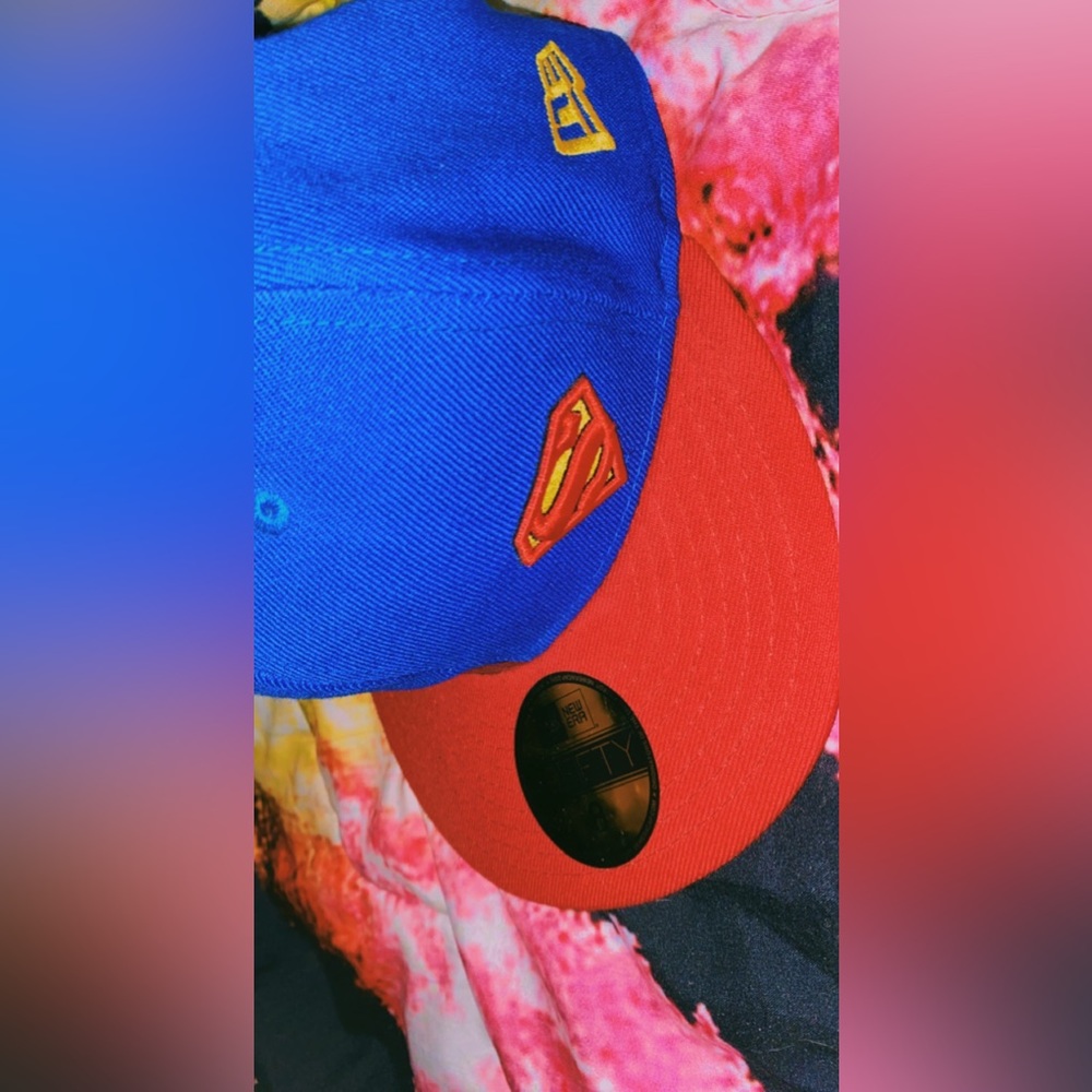 New Era Superman fitted hat